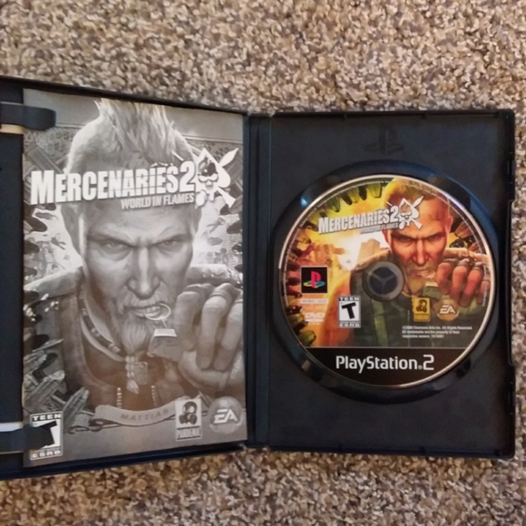 PlayStation 2 Mercenaries 2 World In Flames video game - Picture 3 of 3